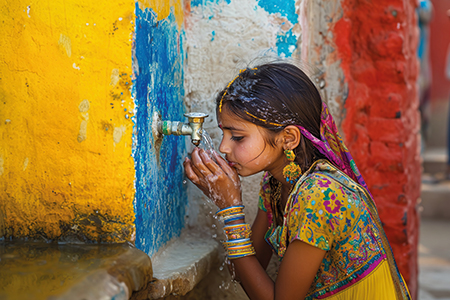 Indisches M&auml;dchen